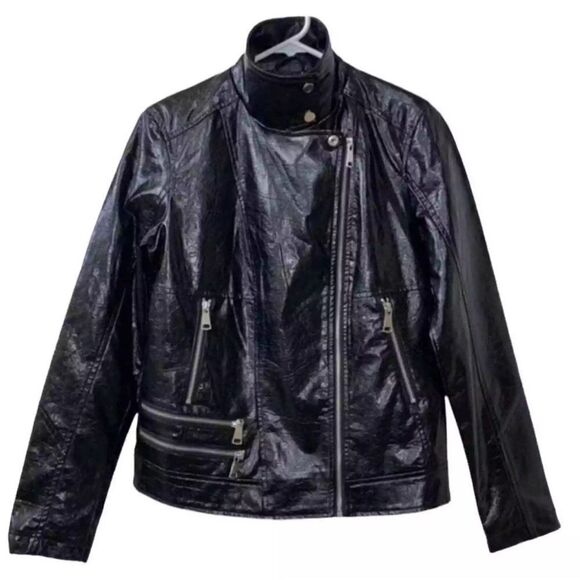 Bernardo Black Faux Leather
Jacket(Size Small) - Picture 5 of 8